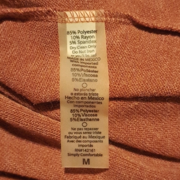 LuLaRoe Long Knit Sweater Cardigan Long Duster With Pockets Rustic Color - Picture 3 of 3